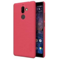 Nillkin NOKIA 7 plus (2018), NILLKIN SUPER FROSTED mobiltok, Piros tok és táska