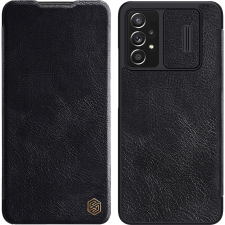 Nillkin Qin Bőr Tok Samsung Galaxy A73 Fekete (6902048237667) tok és táska