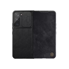Nillkin Qin Pro Apple iPhone 15 Plus bőr tok álló fekete (GP-148104) (GP148104) tok és táska