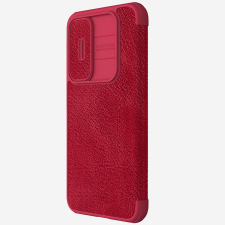 Nillkin Qin Samsung Galaxy A55 5G Flip Tok - Piros tok és táska
