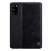 Nillkin QIN Samsung Galaxy S20 (SM-G981U) tok álló (Flip, oldalra nyíló, bankkártya tartó) fekete