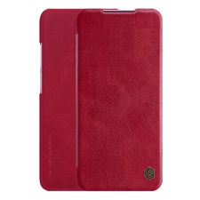 Nillkin QIN Xiaomi Redmi K30 / K30 5G tok álló, bőr hatású (Flip, oldalra nyíló, bankkártya tartó) piros tok és táska