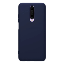 Nillkin Redmi K30 NILLKIN RUBBER WRAPPED szilikon telefonvédő gumírozott, környezetbarát, SÖTÉTKÉK tok és táska
