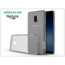 Nillkin Samsung A730F Galaxy A8 Plus (2018) szilikon hátlap - Nillkin Nature - szürke tok és táska