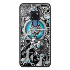 Nillkin SPACETIME szilikon telefonvédő (ütésállóság, üveg hátlap, fogaskerék) FEKETE (GP-82359) tok és táska