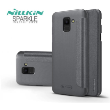 Nillkin Sparkle flip tok Samsung Galaxy J6 (2018) fekete tok és táska