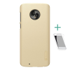Nillkin SUPER FROSTED műanyag telefonvédő (gumírozott, érdes felület + képernyővédő fólia) ARANY [Motorola Moto G6 (XT1925)] (5996457766437)