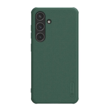 Nillkin SUPER FROSTED PRO MAGNETIC műanyag telefonvédő (mágneses, ütésállóság, gumírozott) SÖTÉTZÖLD tok és táska