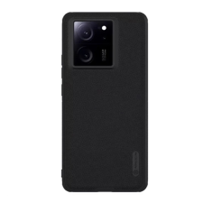 Nillkin SUPER FROSTED PRO műanyag telefonvédő (ütésállóság, gumírozott, érdes felület) FEKETE tok és táska