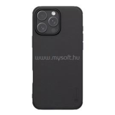 Nillkin SUPER FROSTED PRO műanyag telefonvédő (ütésállóság, gumírozott, érdes felület) FEKETE (GP-160514) tok és táska