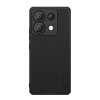 Nillkin SUPER FROSTED PRO műanyag telefonvédő (ütésállóság, gumírozott, érdes felület) FEKETE Xiaomi Redmi Note 13 Pro 5G