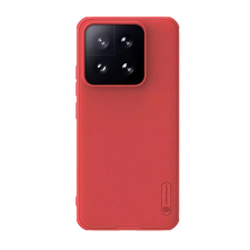 Nillkin SUPER FROSTED PRO műanyag telefonvédő (ütésállóság, gumírozott, érdes felület) PIROS tok és táska
