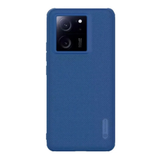 Nillkin SUPER FROSTED PRO műanyag telefonvédő (ütésállóság, gumírozott, érdes felület) SÖTÉTKÉK tok és táska