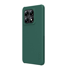 Nillkin Super Frosted Pro Xiaomi 14T műanyag tok, sötétzöld tok és táska