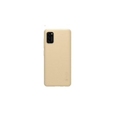 Nillkin Super Frosted Samsung A415 Galaxy A41 műanyag tok, arany mobiltelefon kellék