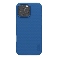 Nillkin Super Frosted Shield Pro tok iPhone 16 Pro - kék tok és táska