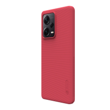 Nillkin Super Frosted Xiaomi Redmi Note 12 Pro+ 5G műanyag tok, Piros (6902048260498) tok és táska