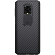 Nillkin Telefontok Samsung Galaxy M22 - Nillkin csúsztatható kameravédős fekete hátlap tok tok és táska