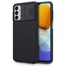 Nillkin Telefontok Samsung Galaxy M23 5G - Nillkin csúsztatható kameravédős fekete hátlap tok tok és táska