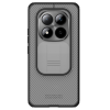 Nillkin Telefontok Xiaomi Redmi Note 15 Pro 5G - Nillkin csúsztatható kameravédős áttetsző / fekete hátlap tok