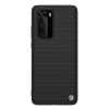 Nillkin TEXTURED műanyag telefonvédő (érdes felület, közepesen ütésálló, szilikon keret, 3D minta) FEKETE Huawei P40 Pro 5G