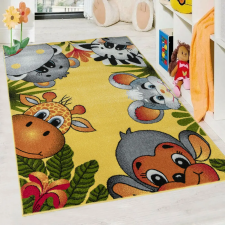 Nílus Gyerek szőnyeg Sárga Majmos 160x230cm lakástextília