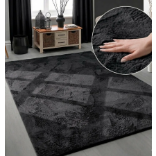 Nílus Puha Nyuszi szőnyeg (Black) 200x280cm Fekete lakástextília
