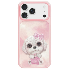 Nimmy Big Eyed Pet 2.0 Dog tok iPhone 17 - rózsaszín tok és táska