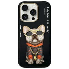 Nimmy Glasses Cool Dog tok iPhone 16 Pro - fekete tok és táska