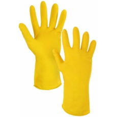  NINA 0006-M HÁZTARTÁSI LATEX KESZTYŰ