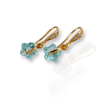 Ninagold Kék köves fülbevaló - Halie