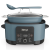 Ninja Foodi PossibleCooker 8in1 multifunkciós főzőkészülék, MC1001EU, 1200W, 8 l, 8 program, kerámia bevonat, időzítő, hármas fúziós hő, kék/fekete