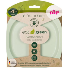 NIP Green Line 2 db tányér Green/Light green babaétkészlet