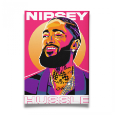  Nipsey Hussle - Vászonkép grafika, keretezett kép
