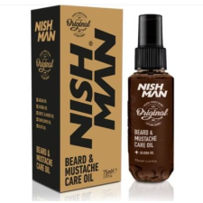 Nish Man Beard & Mustache Care Oil szakállolaj 75ml hajápoló szer