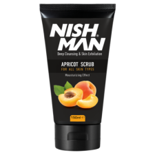 Nish Man Face Scrub Apricot arcradír 150ml (új) arctisztító