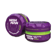 Nish Man Hair Styling Wax (04) Rugby 100ml hajformázó