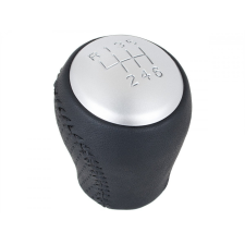  Nissan Juke 2010- sebességváltó gomb 6 SEBESSÉGES FEKETE BŐR + EZÜST váltógomb