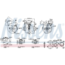 Nissens töltő, feltöltés NISSENS 93779 autóalkatrész