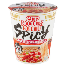 Nissin Cup Noodles
poharas instant
tésztaleves csípős
chili ízesítéssel 66g alapvető élelmiszer
