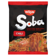 Nissin Soba instanttésztaétel chiliízesítéssel 109g alapvető élelmiszer