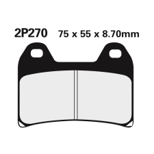 Nissin utcai/terepjáró szinterelt fékbetétek - 2P-270ST egyéb motorkerékpár alkatrész