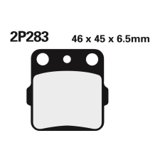 Nissin utcai/terepjáró szinterelt fém fékbetétek - 2P-283ST egyéb motorkerékpár alkatrész