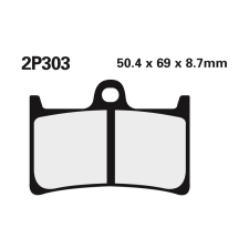 Nissin utcai/terepjáró szinterelt fémbetétek - 2P-303ST egyéb motorkerékpár alkatrész