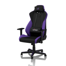 Nitro Concepts S300 Gamer szék - Fekete/Lila (Nebula Purple) forgószék
