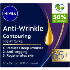 Nivea Anti-Wrinkle Contouring 65+ éjszakai krém 50 ml bőrápoló szer