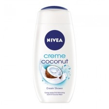 Nivea Care & Coconut krémtusfürdők 250 ml nőknek tusfürdők