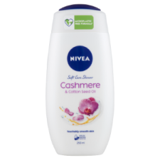 Nivea Cashmere & Cotton Seed Oil krémtusfürdő 250 ml tusfürdők