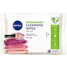 Nivea Gentle Cleansing Wipes Dry and Sensitive Skin, 25 db bőrápoló szer
