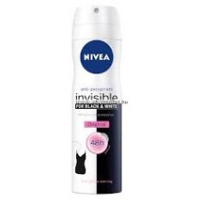 Nivea Invisible Black &amp; White Original 48H Dezodor 150ml dezodor